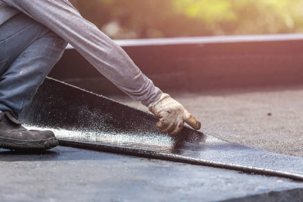 Professional Emergency Waterproofing technician working in Bridgeport, NJ